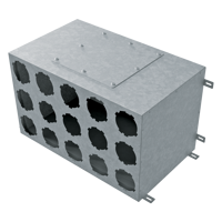 Radial ductwork - Air distribution - Series Vents Metal distribution boxes 90 mm