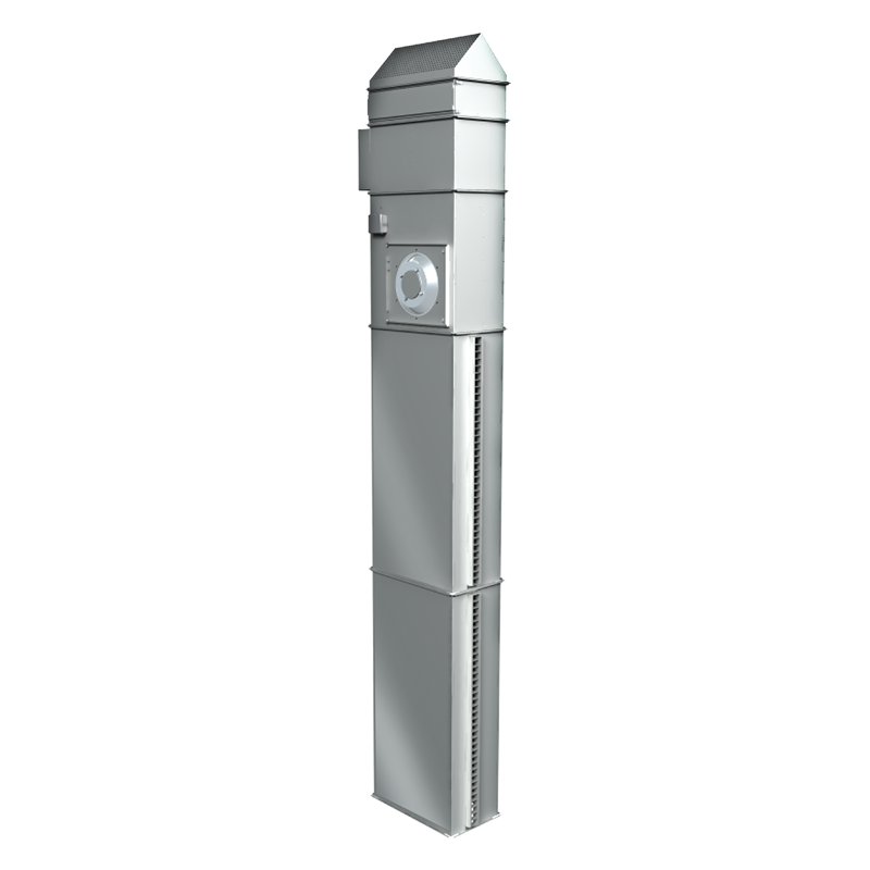 Air heating systems - Air curtains