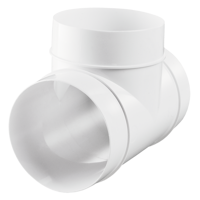 Plastic ductwork - Air distribution - Series Vents T-joint for round ducts